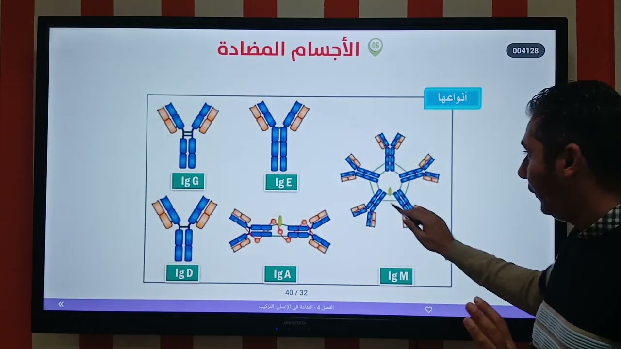 #احباء_٣ث_تابع_المناعة_فى_الانسان