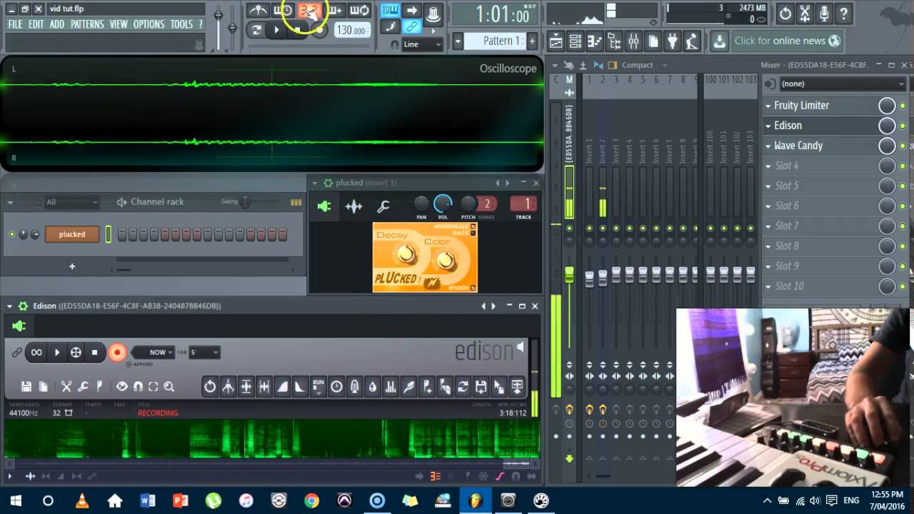 How to use the Leapmotion gesture controler and GECO in FL Studio tutorial