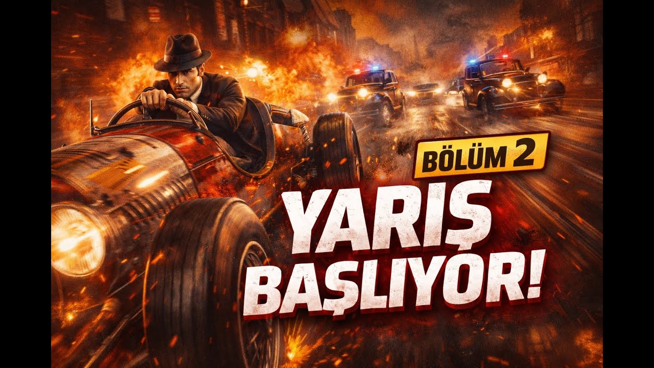 Mafia Definitive Edition #2 – Yarış Başlıyor! Polisler Peşimizde (Türkçe Oynanış)