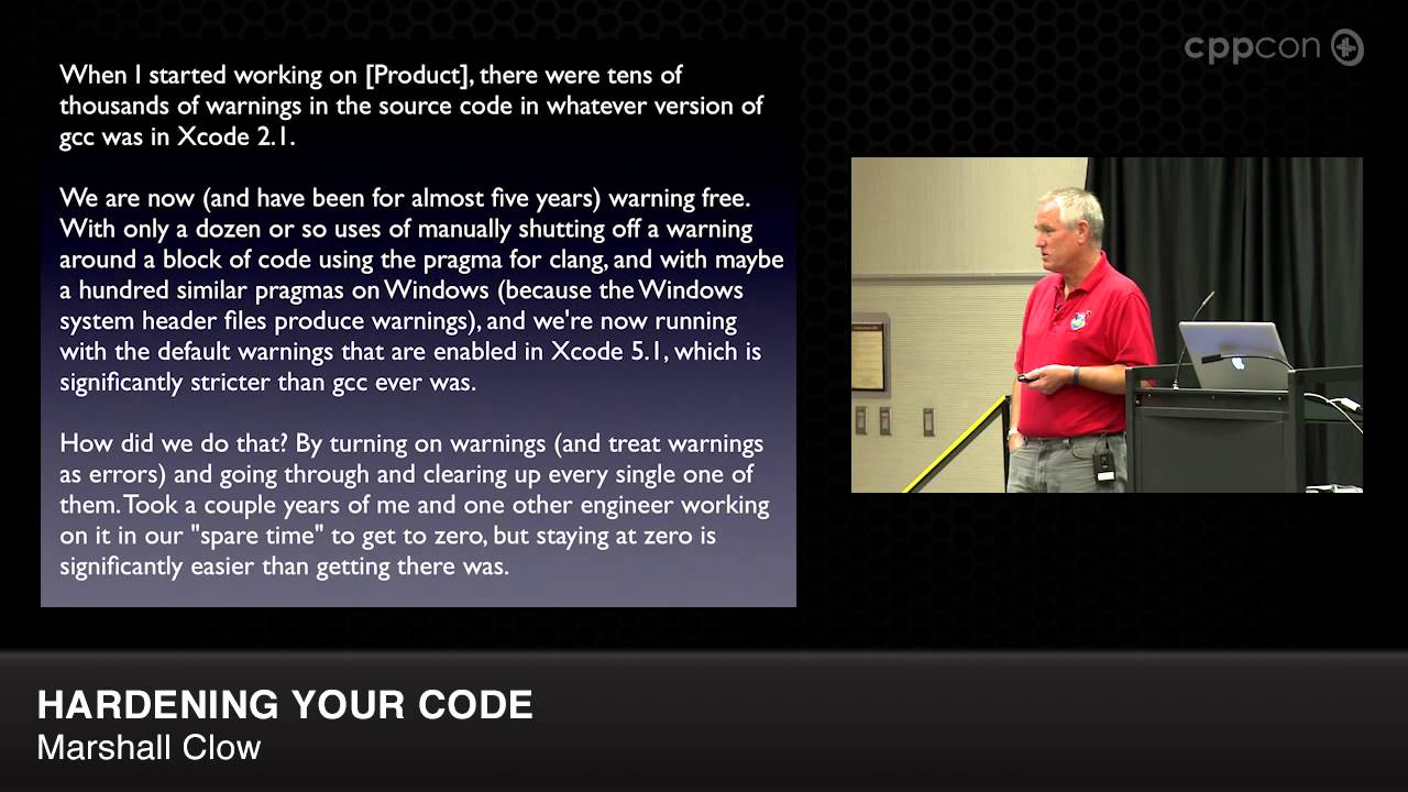 CppCon 2014: Marshall Clow 