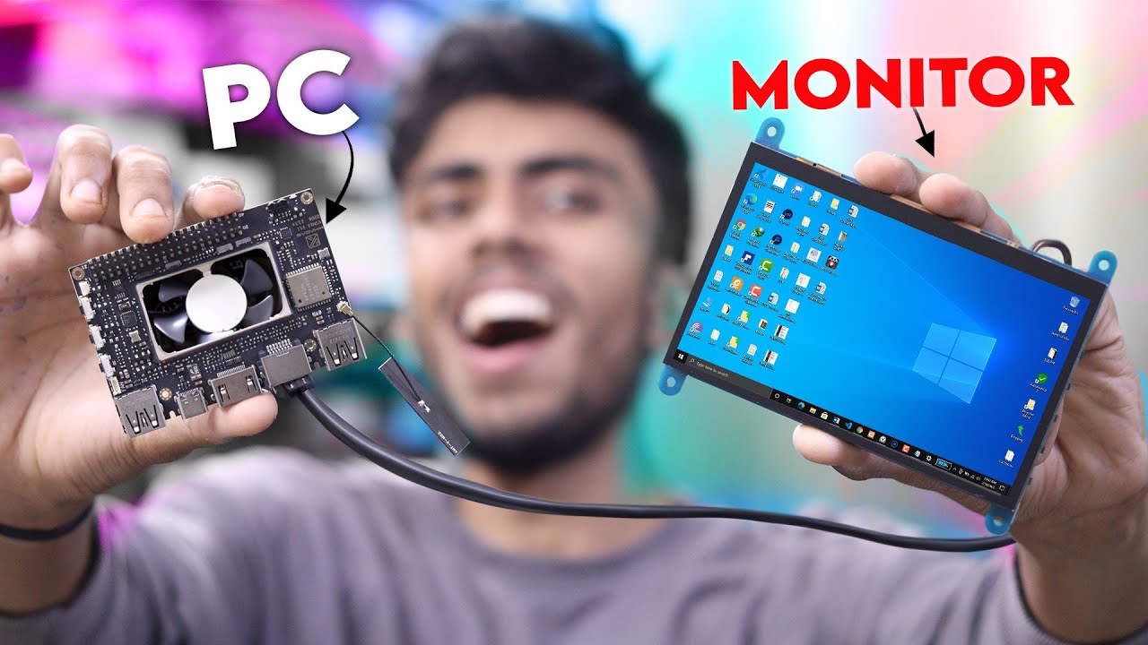 Making World Smallest & Cheapest PC Setup at Home! 🔥 Windows + Games Test