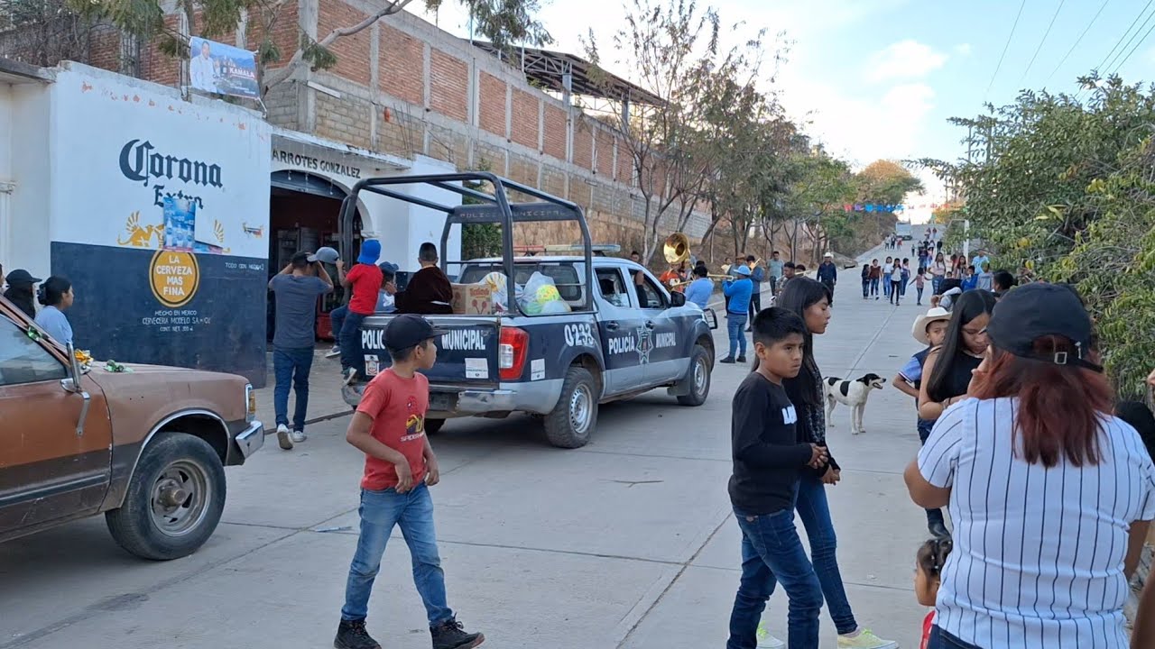 RRECORIDO POR LAS CALLES DEL BELLO PUEBLO DE san antonio zahutlan feria 2024