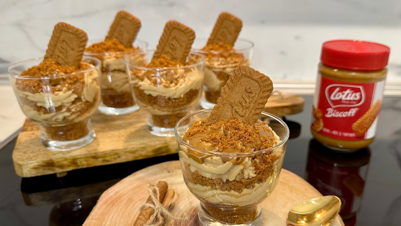 LOTUS Cheescake në Gota për 5 MINUTA 😍