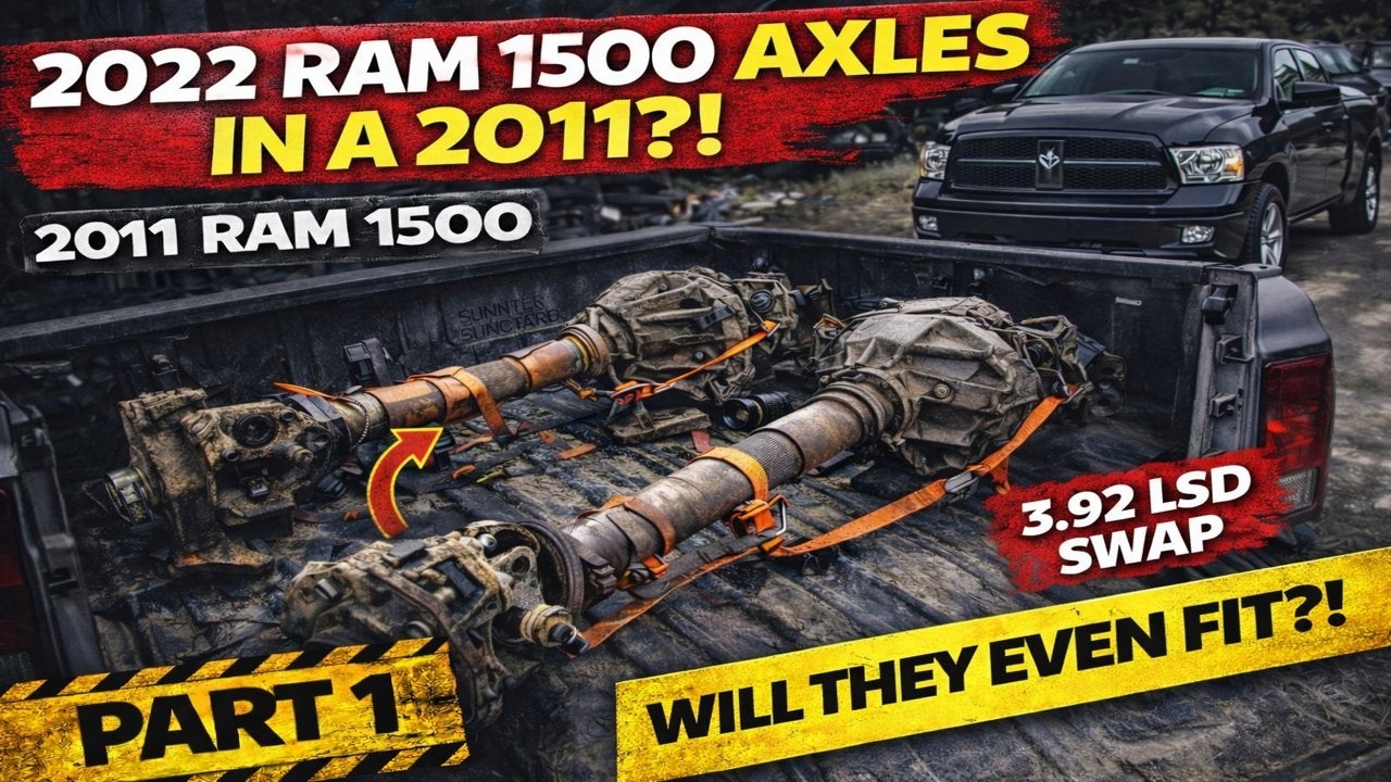 Limited slip 3:92s Diff install/upgrade- 2011Ram 1500 - Part 1.