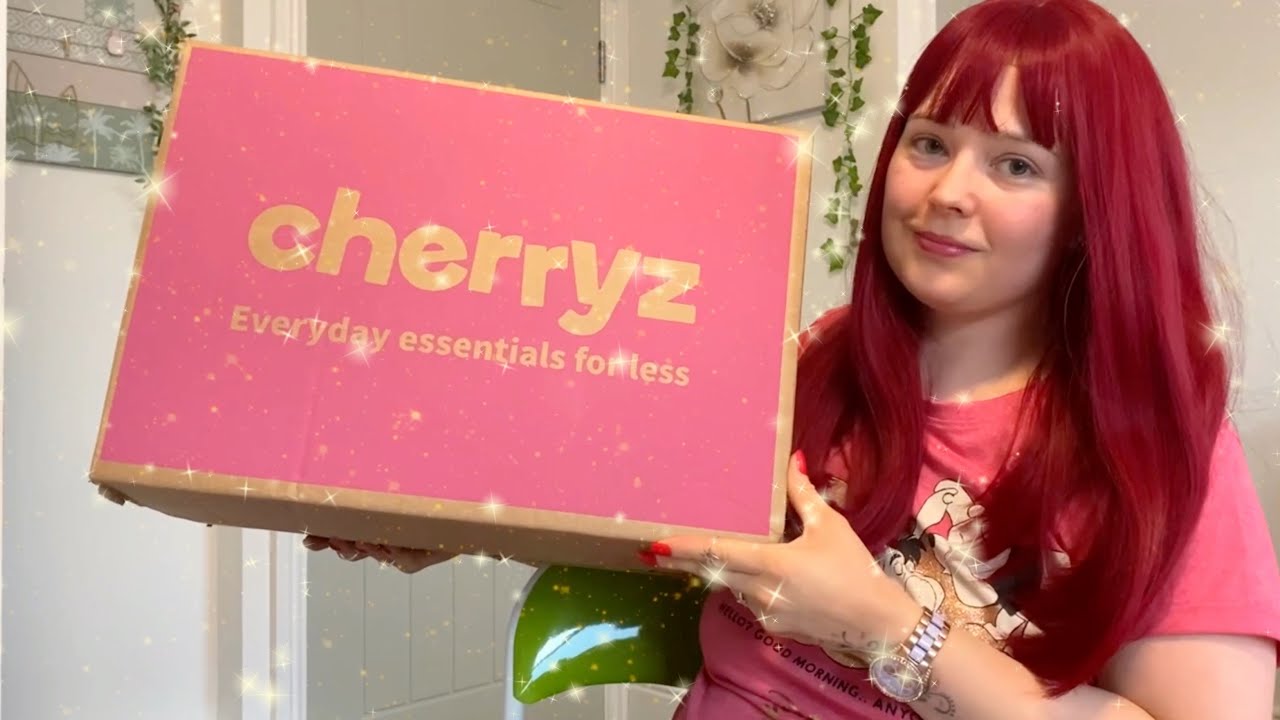 🍒 ASMR ~ Cherryz Collab Haul ~ Food & Home Essentials ~ Tapping & Crinkles ~ *DISCOUNT CODE* 🍒