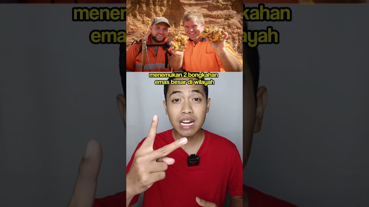 2 Pria Ini Mendadak Kaya Raya, gara-gara menemukan emas #funfacts  #faktaunik #info