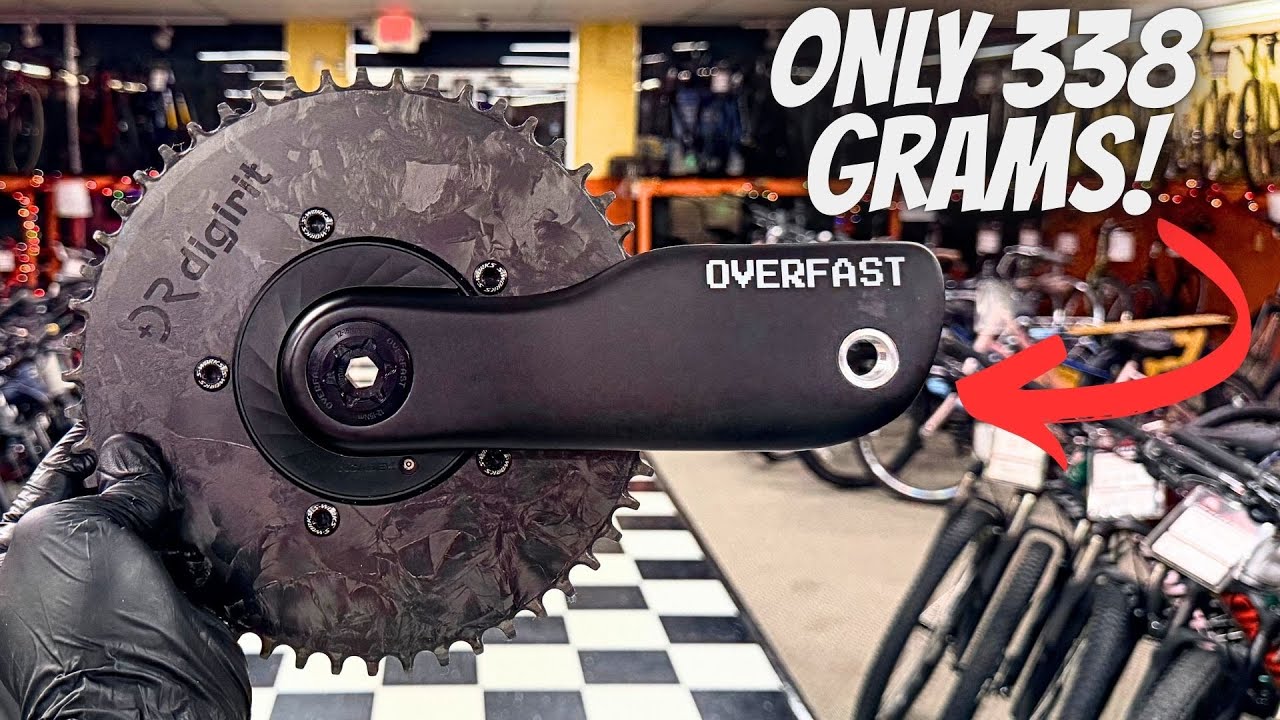 Самый аэродинамический шатун, который вы можете купить? *OVERFAST Aero Crank*