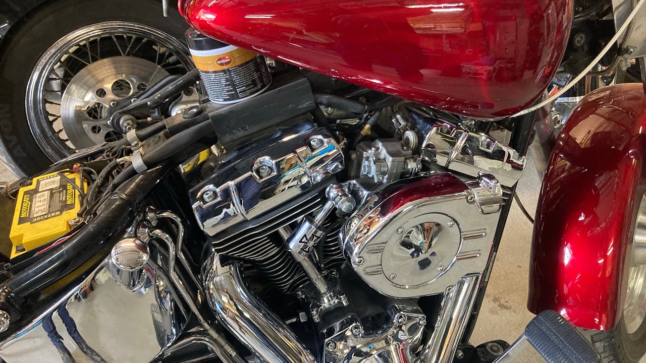 Softail hyper-charger, mending my mistakes.