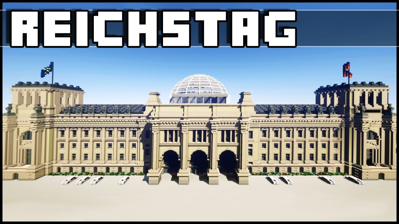 Minecraft - Reichstag (German Parliament Berlin)