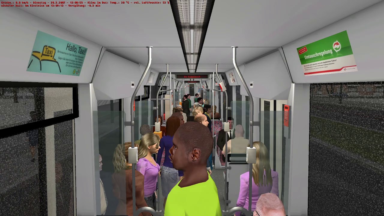 omsi2 Berlin Spandau modern M&Z 137 von freutstaße nach reimerweg