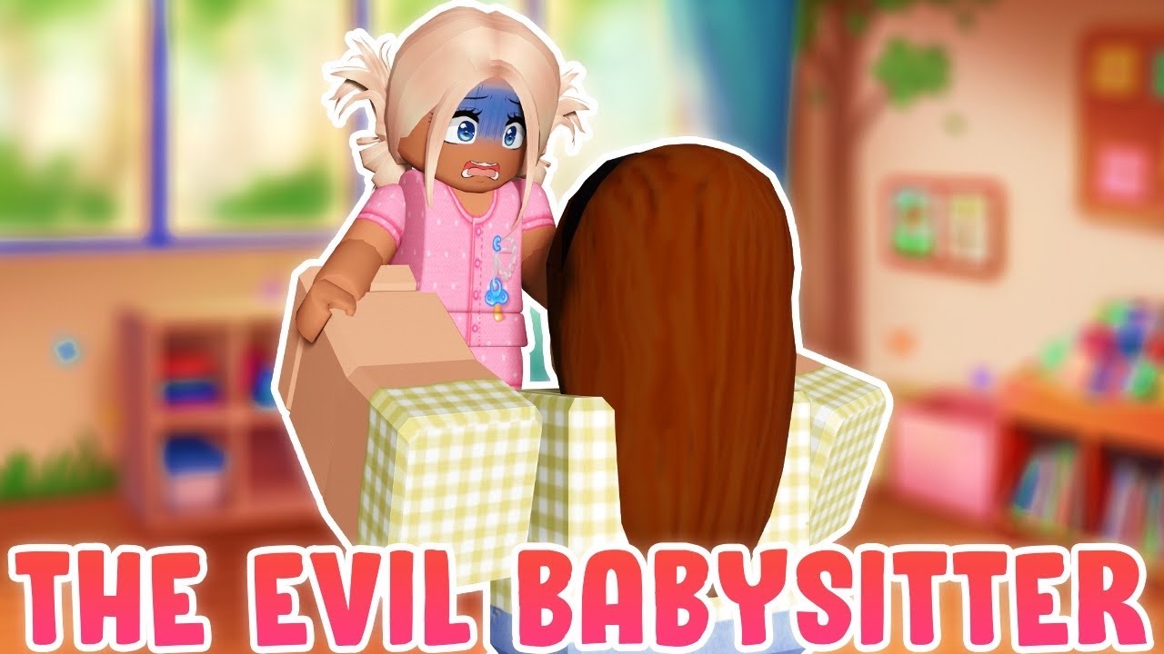 👶 MY EVIL BABYSITTER had a *SECRET* | Roblox Story