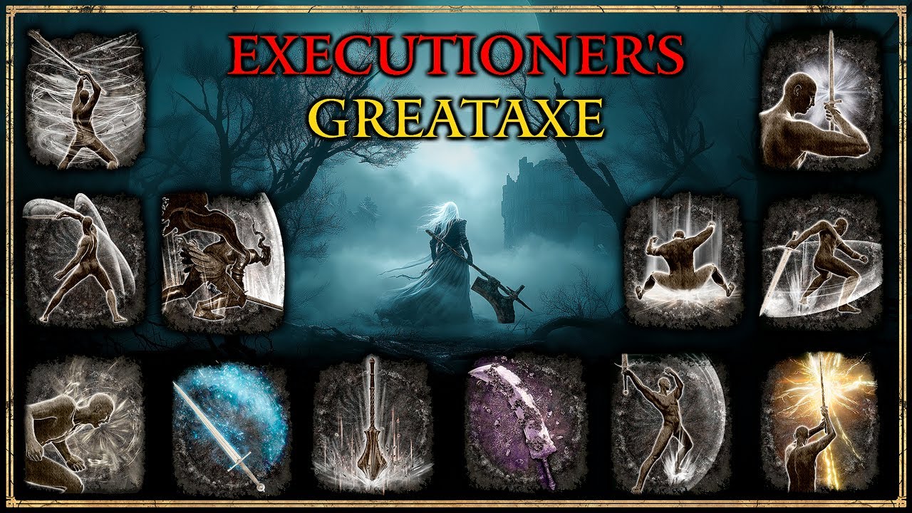 Executioner's Greataxe | Different AoW Every Boss!
