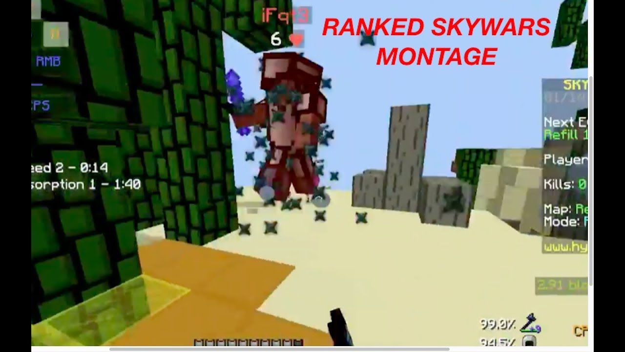 Hypixel Ranked SW Montage(They Can't Hit Me)