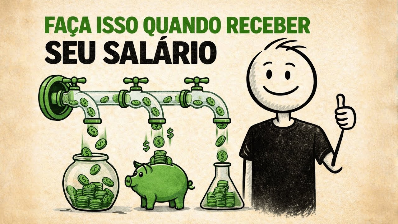 Faça isso TODA VEZ que receber seu SALÁRIO (Rotina de Pagamento Atualizada 2026)