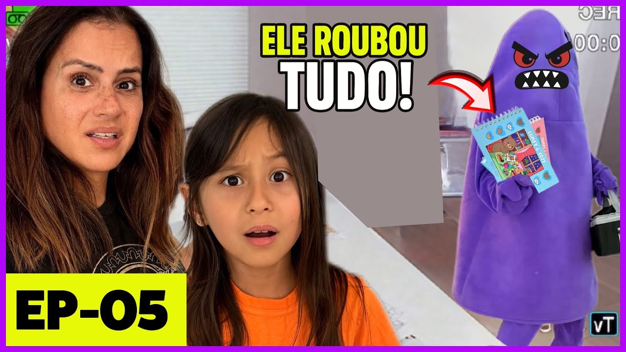 O GRIMACE MALVADÃO ROUBOU OS NOSSOS BOBBIE GOODS E CANETINHAS- MINISERIE COMPLETA