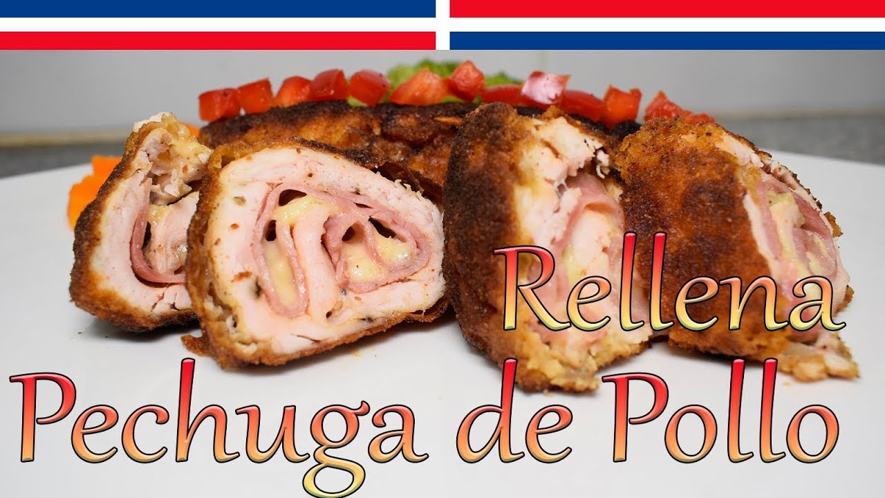 Pechuga de Pollo Rellena - Cocinando con Yolanda