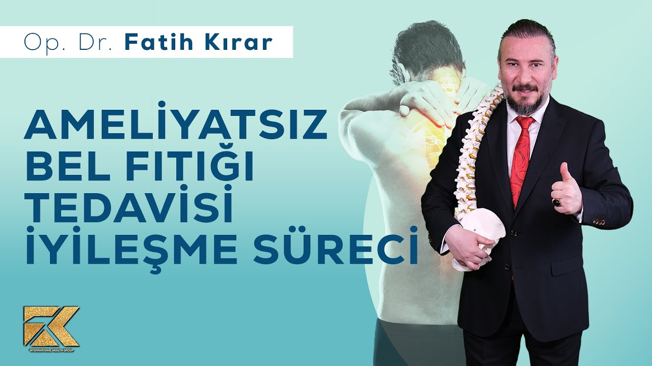 Op. Dr. Fatih Kırar - Ameliyatsız Bel ve Boyun Fıtığı Tedavileri  (22 Aralık 2020)