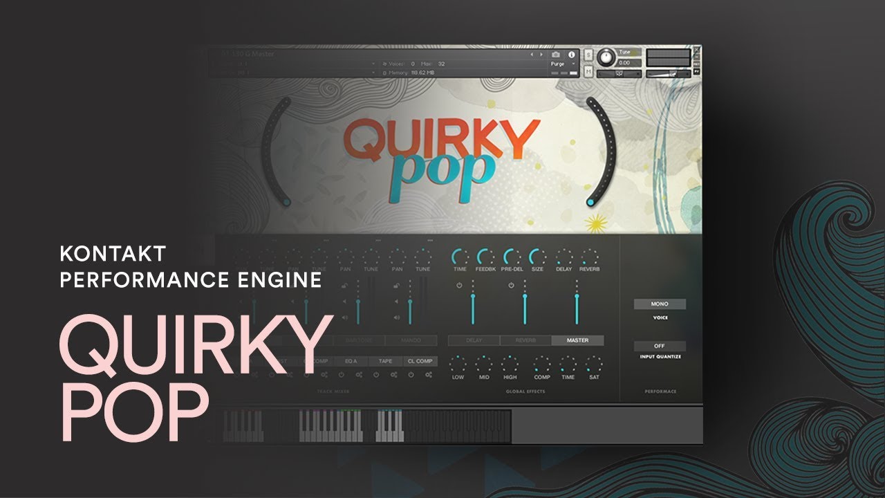 QUIRKY POP | Feel Good Pop Music Kontakt Library for Music Production