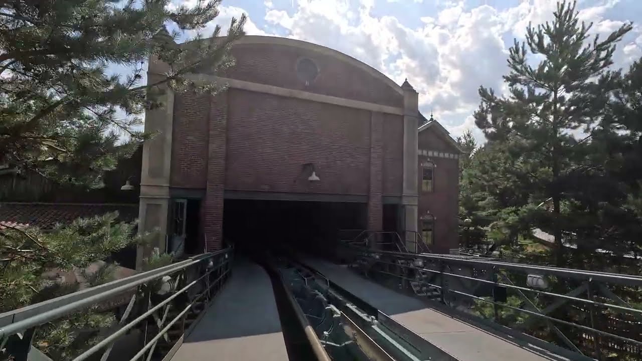 Baron 1898 | Efteling | [4K 60FPS] | B&M Dive Coaster