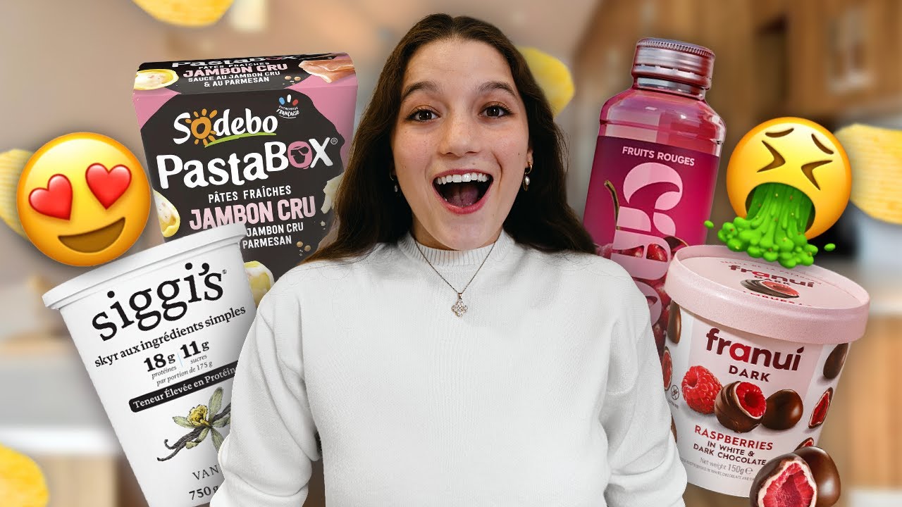 JE TESTE DES ALIMENTS QUE JE N'AI JAMAIS OSÉ GOÛTER