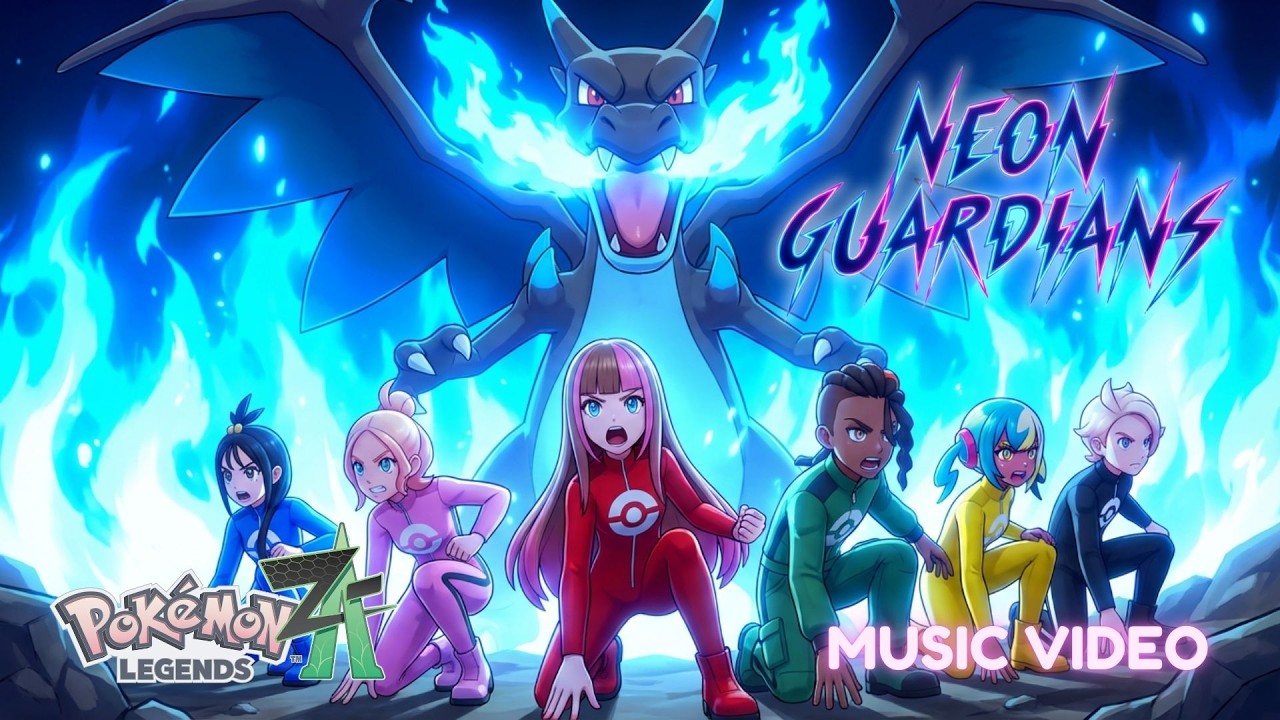 Pokémon Z-A Fan Music Video | Neon Guardians (Team MZ) - ELEXYA