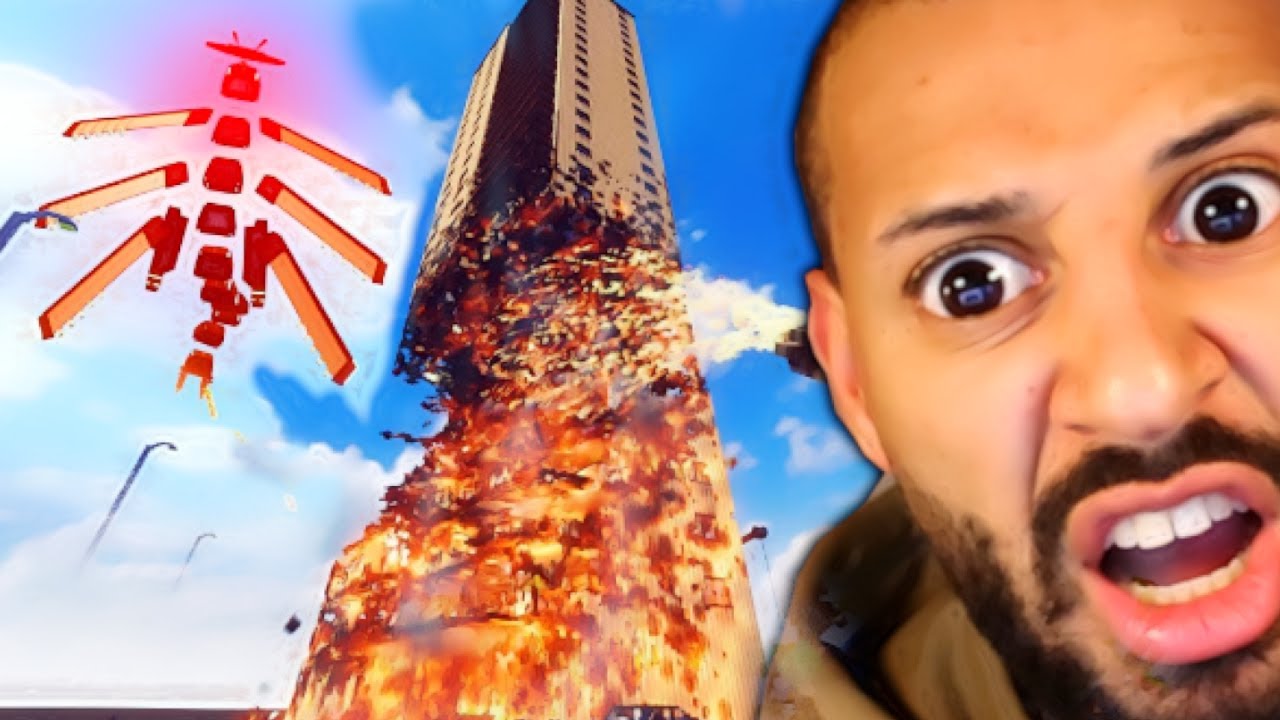 ER zerstört die GANZE STADT MAN!!