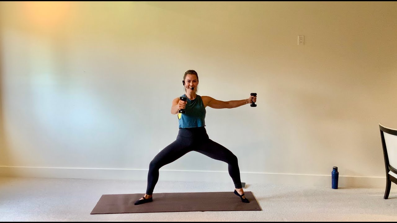 Barre Classic | Props: hand weights