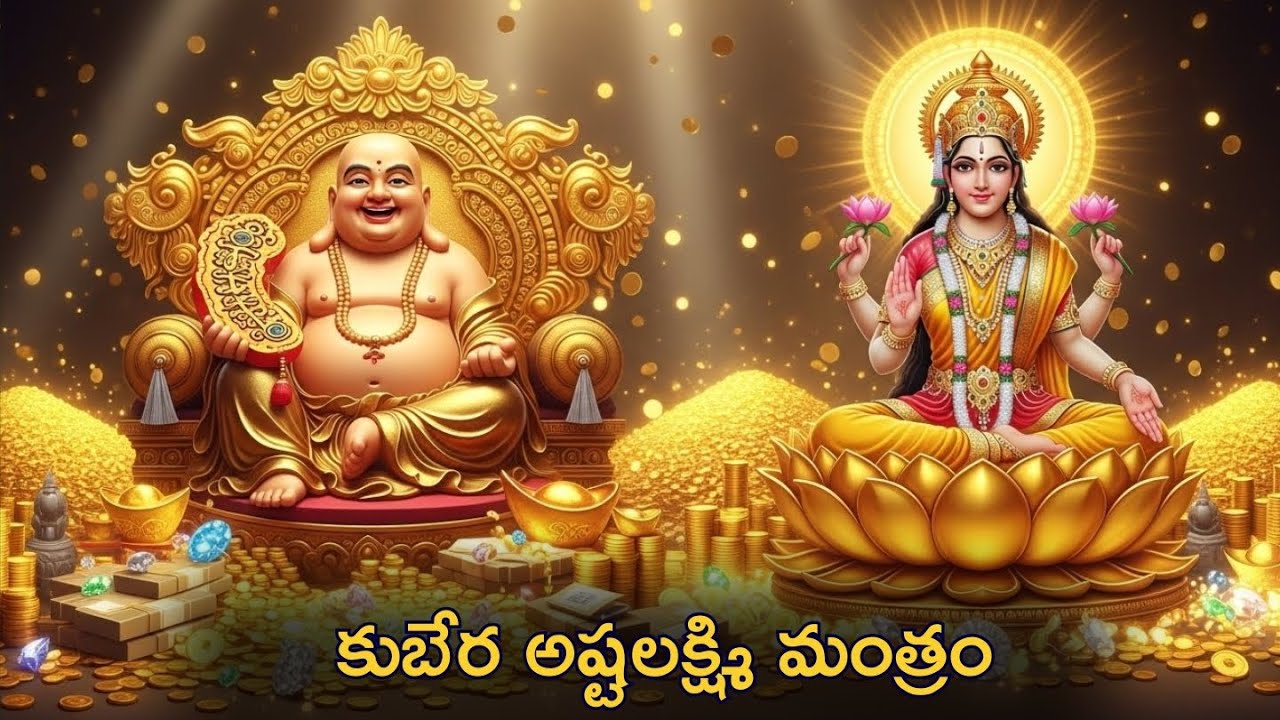 Kubera Ashta Lakshmi Mantra 108 Times 💰 | Attract Wealth, Abundance & Sudden Money Flow