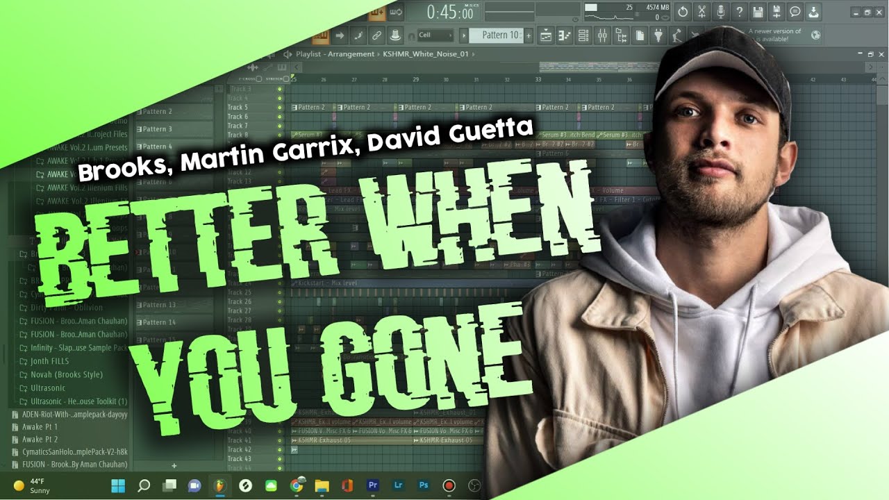 David Guetta and BROOKS - Better When You're Gone (Remake and FLP!!!)