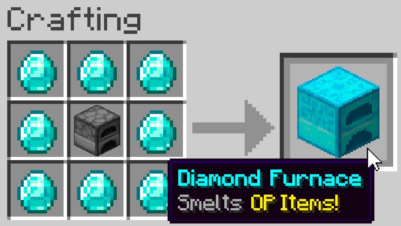 Minecraft, но вы можете создать OP-печи...