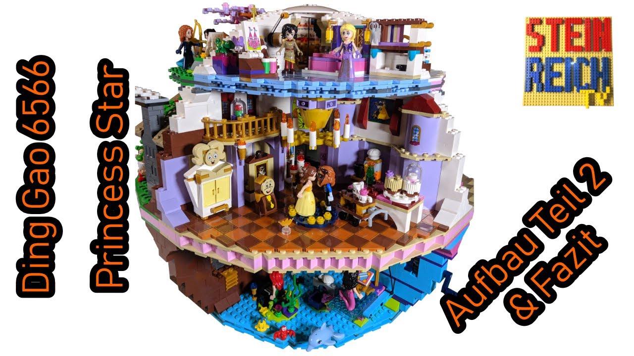 Ding Gao 6566 The Princess Star - Prinzessin Leia fehlt! Sonst ein Hammer-Set! Aufbau Teil 2 & Fazit