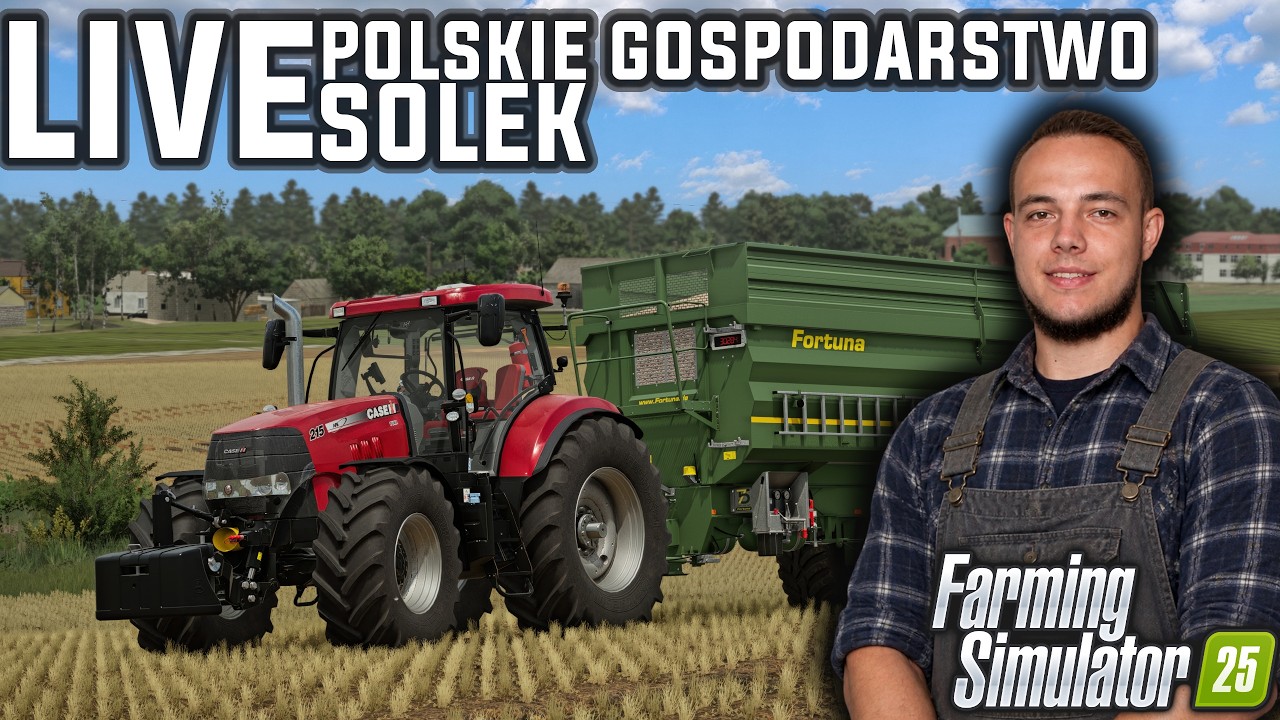JAK TO NA ŻYWO LECI!🔥FS 25 SOLEK POLSKA SERIA| 😋 2K60FPS📺Live🔴🤠| MST | Jankus |
