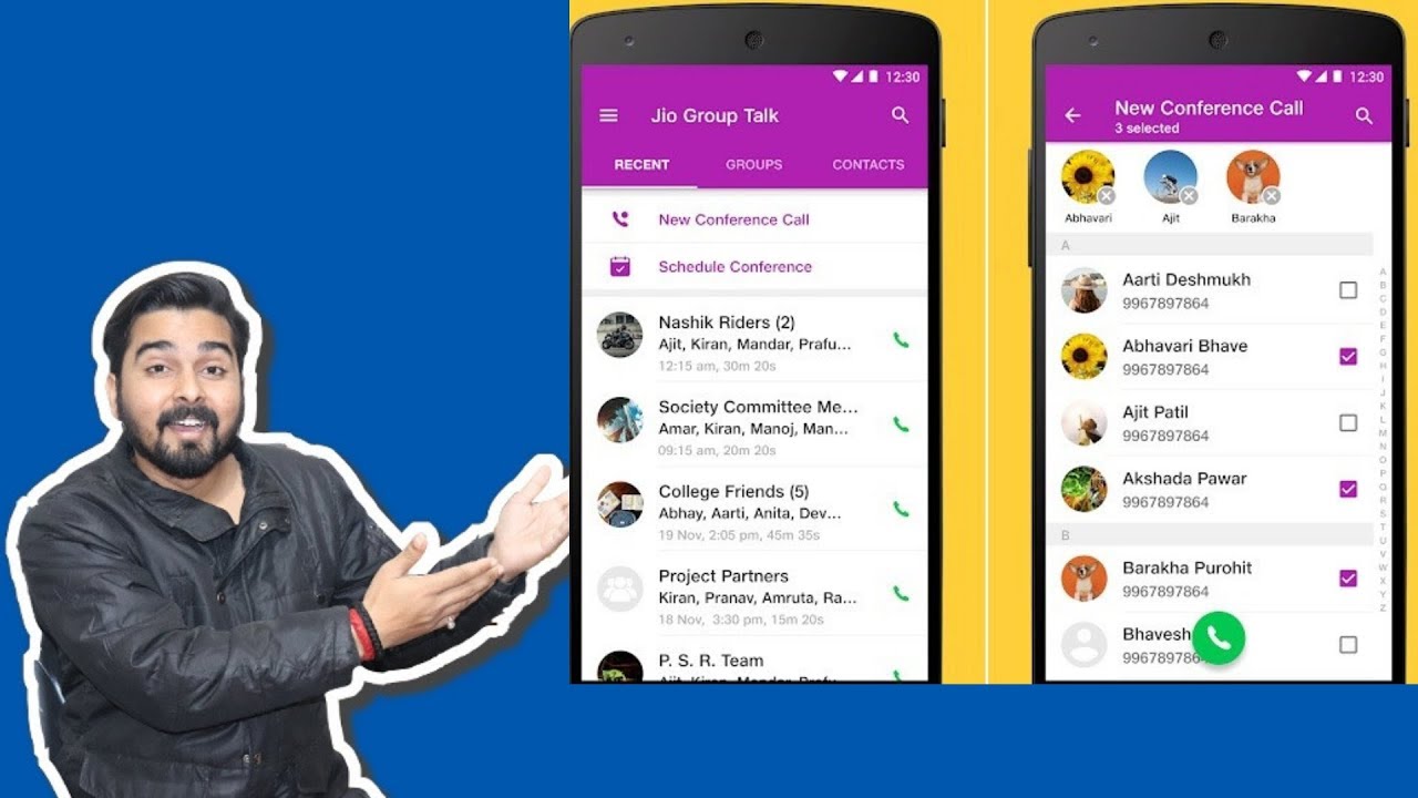 MUST HAVE Jio Group Talk App | How To Use and Features!! ( HINDI )