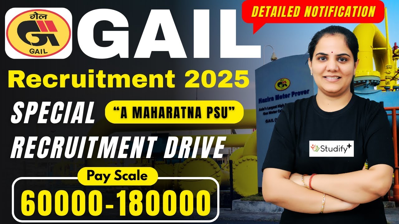GAIL Special Recruitment 2025 | Senior Engineer (E2 Grade) | Eligibility, Salary, Selection Process