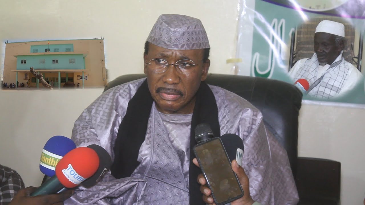 Discours : Serigne  Mame Mor Cérémonie  d'ouverture de l’école S. Mourtada Mbacké Touba guédé