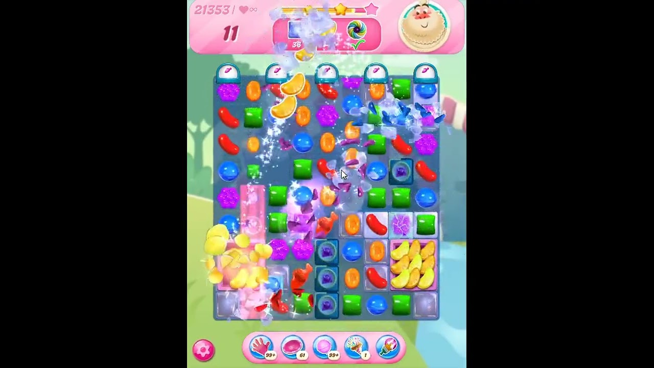 Candy Crush Saga Level 21353 - NO BOOSTERS | SKILLGAMING ✅