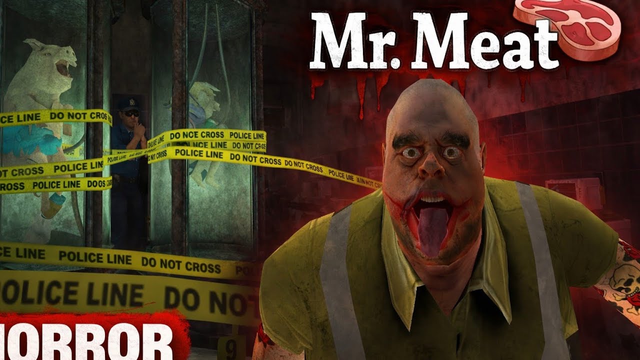 Police Arrested by Mr. Meat?! 🚨😨 | Horror Escape 2 #viral