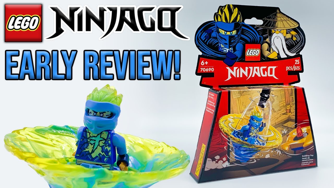 Jay's Spinjitzu Ninja Training EARLY Review! | LEGO Ninjago Set 70690