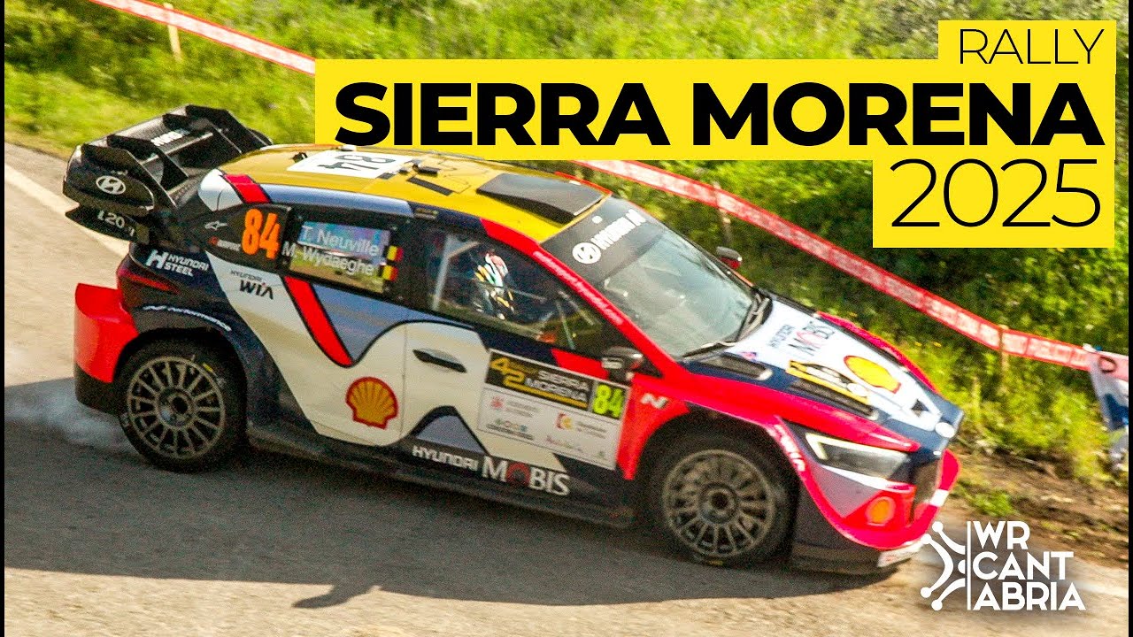 Rally Sierra Morena 2025 | Show . Action & Mistakes | 4K