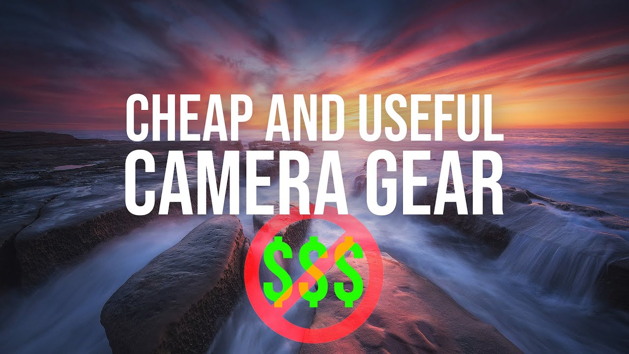 Super cheap photography gear, that I actually use