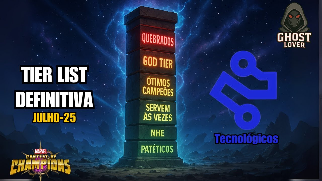 TIER LIST DEFINITIVA - TECNOLÓGICOS | JULHO 2025