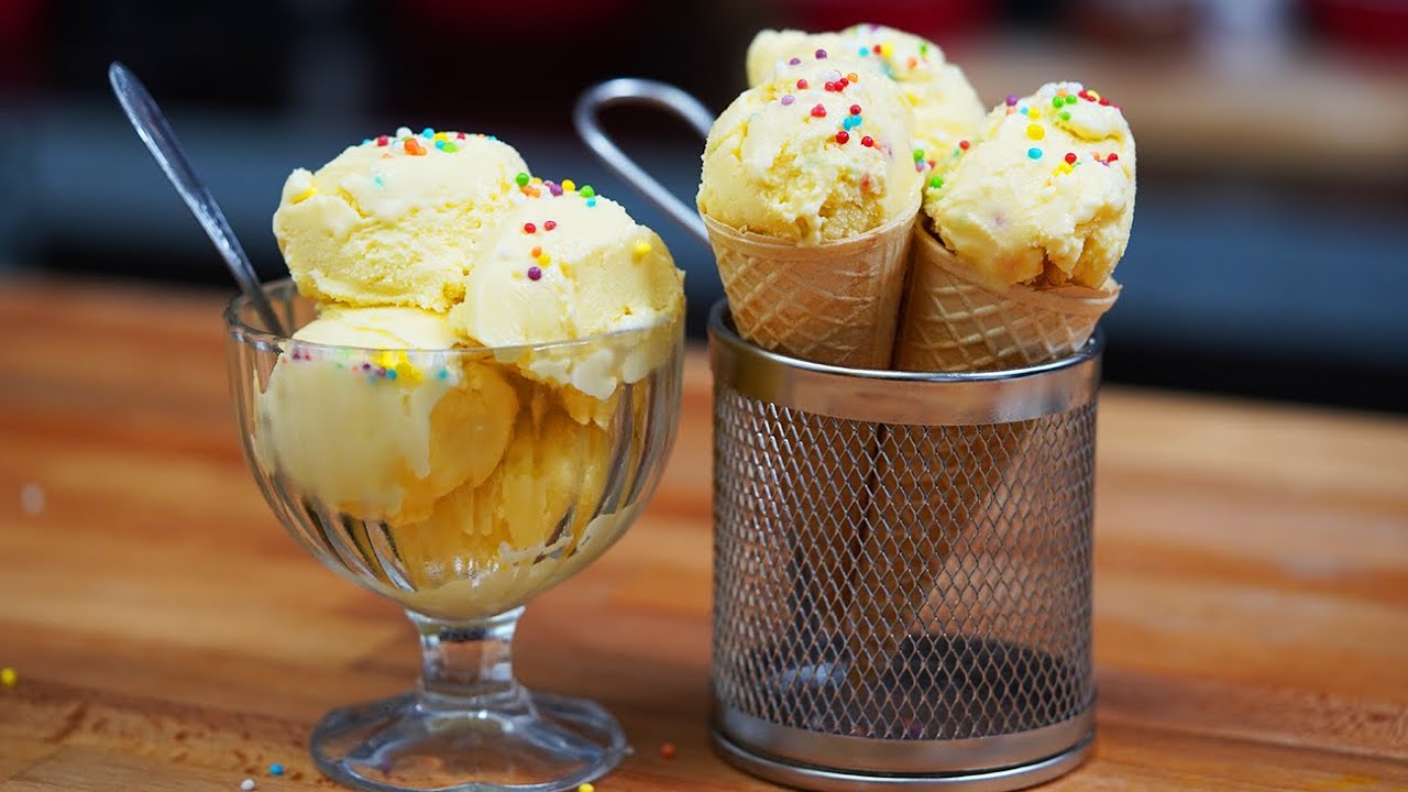 🍦 Самое изысканное мороженое - домашнее ванильное мороженое, приготовленное на льду❗