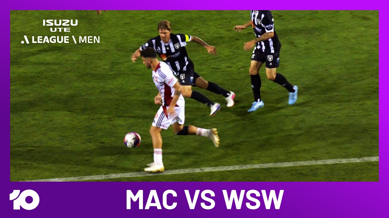 Four-goal blitz at Campbelltown! Macarthur FC vs Western Sydney Wanderers | A-League Men