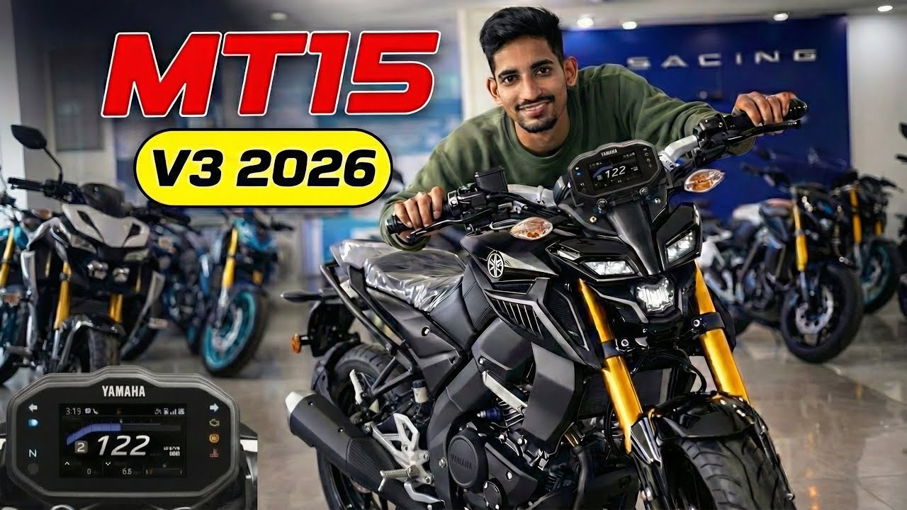 🙀 2026 Yamaha MT-15 V3 Is Back! |Streetfight King | new tft disply | Returns With a Bang mood 💥 