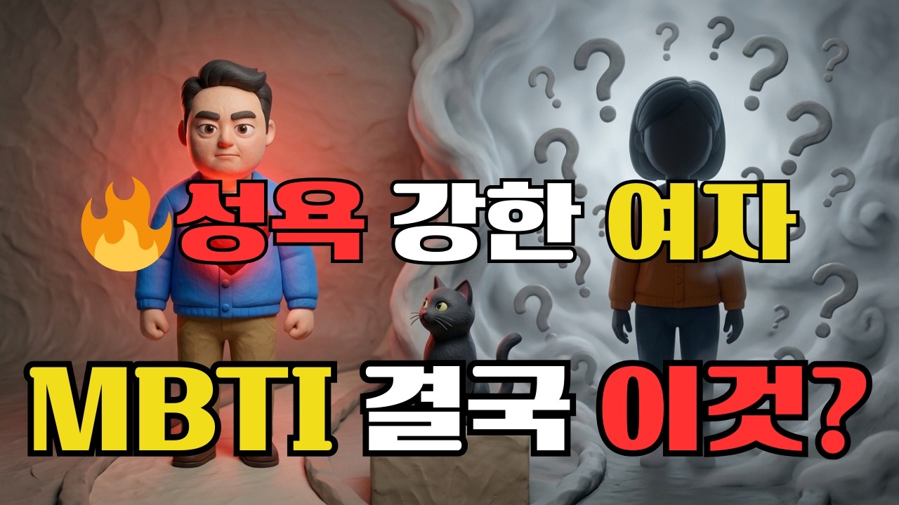 ⚠️ MBTI 여자 성욕 순위 TOP 5 공개 | 5위 ENFP, 1위는 충격적인 