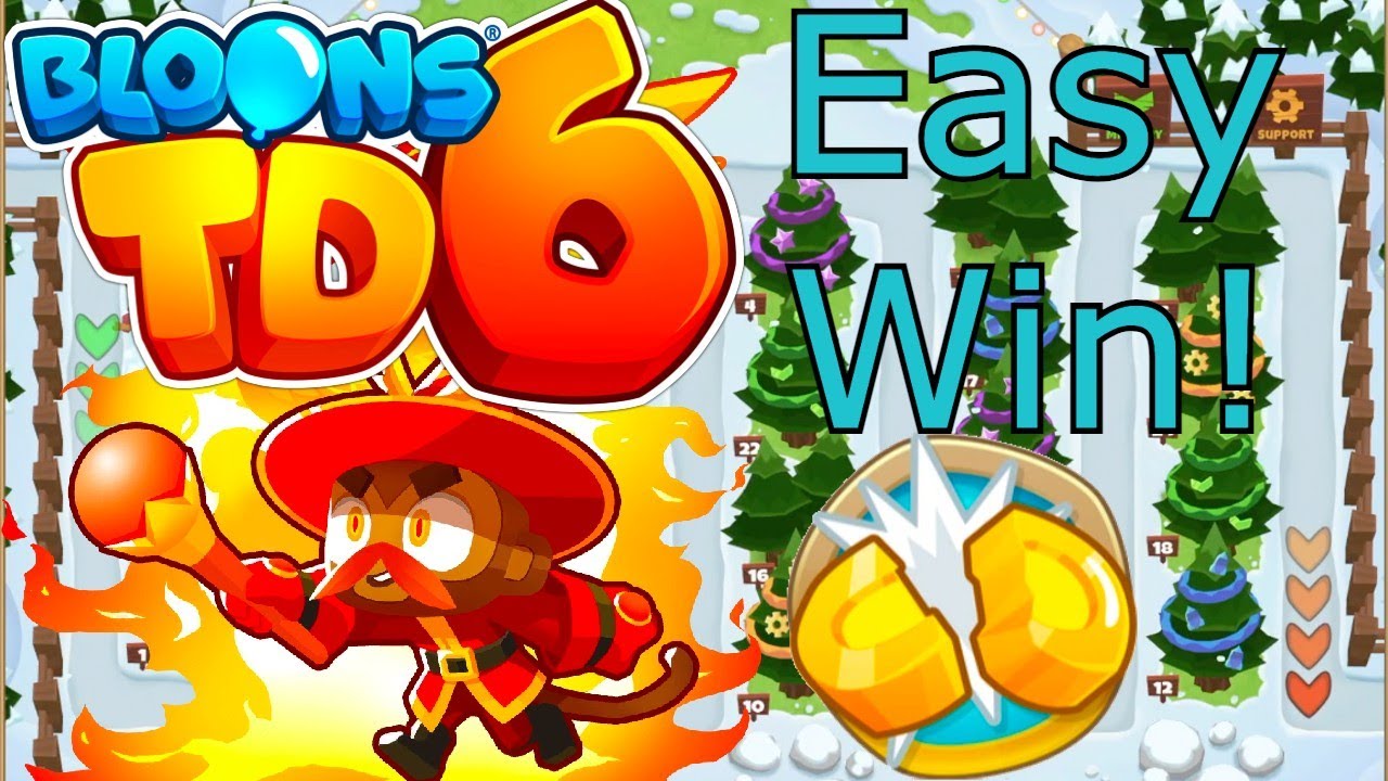 Как пройти One Two Tree на уровне сложности Half Cash! (Без знаний о обезьянах) Bloons TD 6