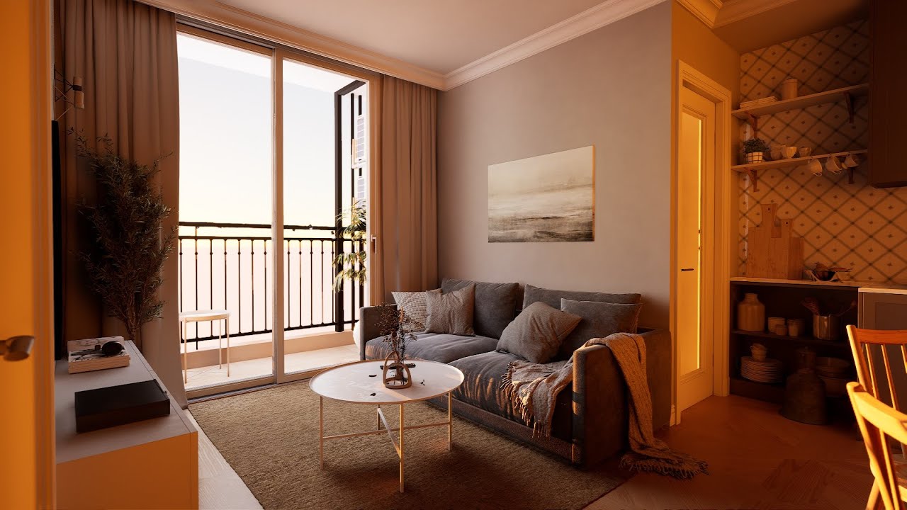 Unreal Engine 5 Archviz Lumen Test #unrealengine5 #ue5 #Lumen