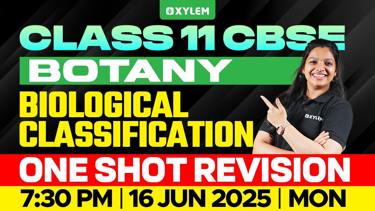 Class 11 CBSE Botany | Biological Classification - One Shot Revision | Class 11 CBSE