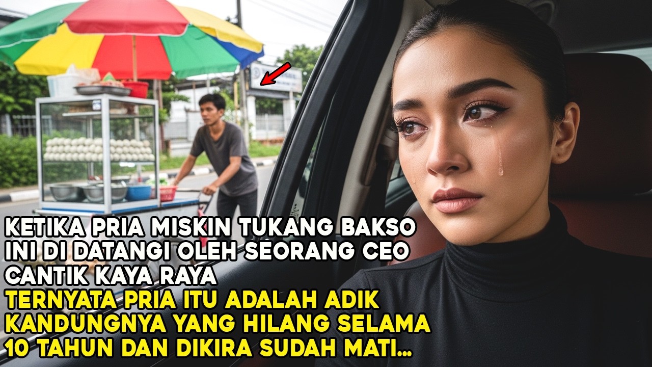 KISAH SEORANG TUKANG BAKSO YANG TERNYATA ADIK DARI CEO CANTIK KAYA RAYA YANG HILANG SELAMA 10 TAHUN