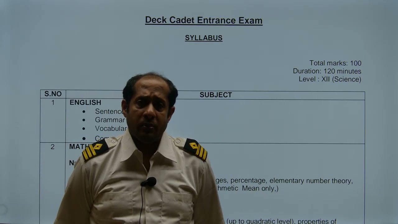 Anglo Eastern DNS Sponsorship Exam Syllabus | Complete Guide Feb 2026 batch 